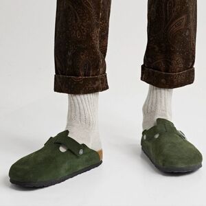 Birkenstock  Boston Suede Sandals Size 40